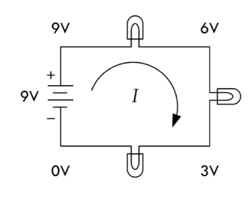 Series circuit schmatic